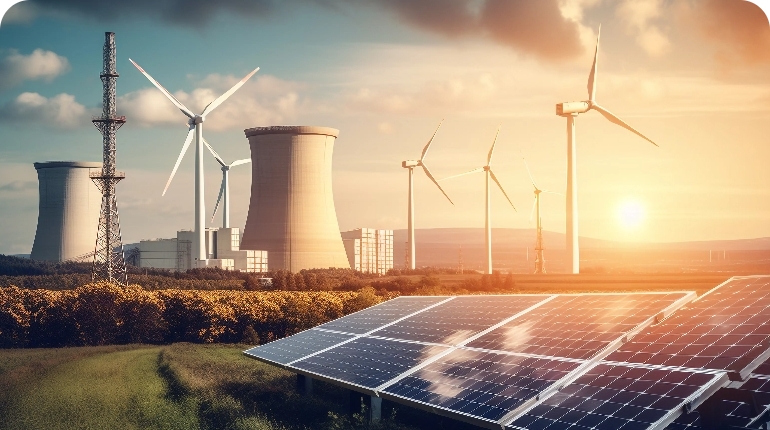 Utility and energy industry accelerator dashboard for operations tracking