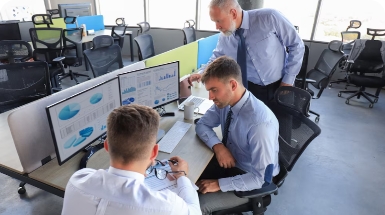 SMB industry accelerator with dashboards for operations and sales